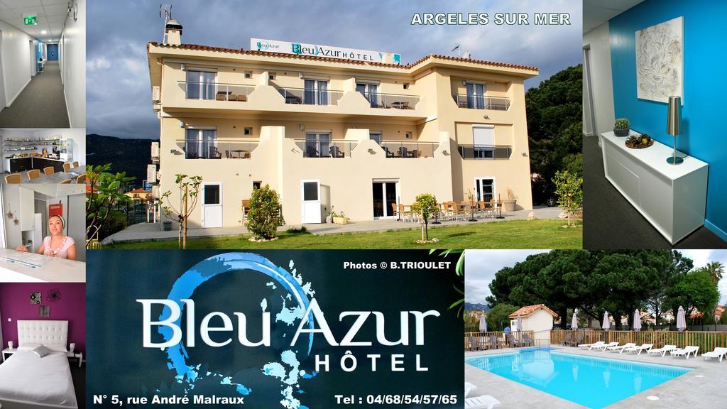 Hotel Bleu Azur Argelès-sur-Mer Eksteriør billede